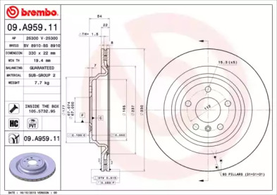 BREMBO 09.A959.11