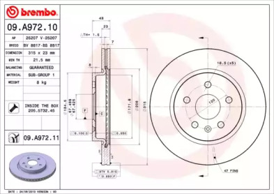 BREMBO 09.A972.11