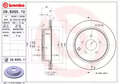 BREMBO 09.B265.11