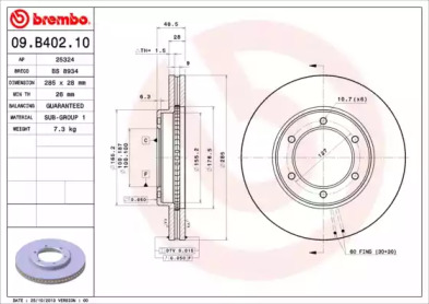 BREMBO 09.B402.10