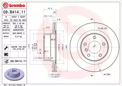 BREMBO 09.B414.11