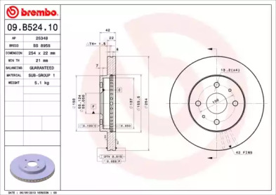 BREMBO 09.B524.10