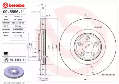 BREMBO 09.B556.11