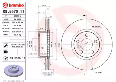 BREMBO 09.B570.11