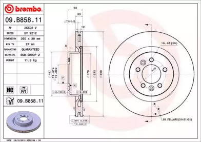 BREMBO 09.B858.11