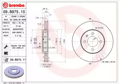 BREMBO 09.B975.10