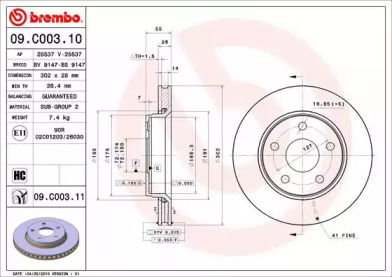 BREMBO 09.C003.11