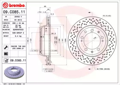 BREMBO 09.C085.11