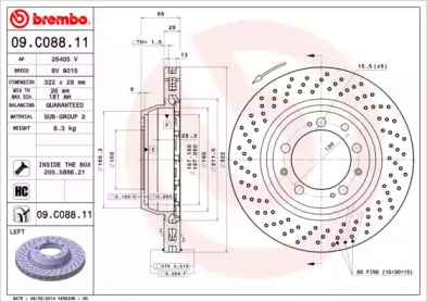 BREMBO 09.C088.11