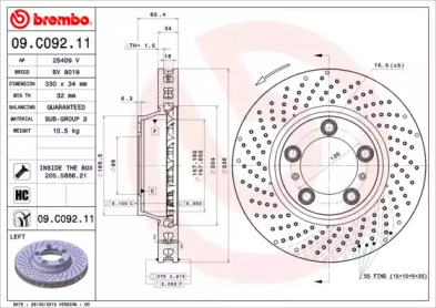 BREMBO 09.C092.11