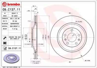 BREMBO 09.C137.11