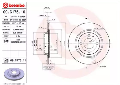 BREMBO 09.C175.11