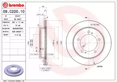 BREMBO 09.C220.10