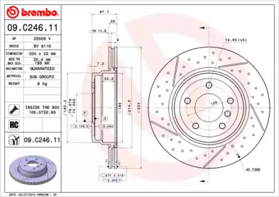 BREMBO 09.C246.11