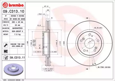 BREMBO 09.C313.11