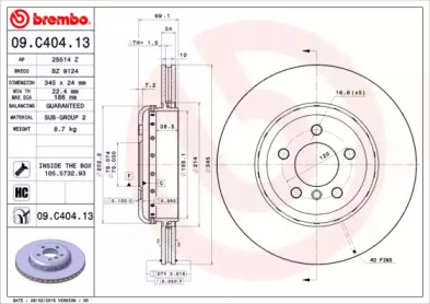 BREMBO 09.C404.13