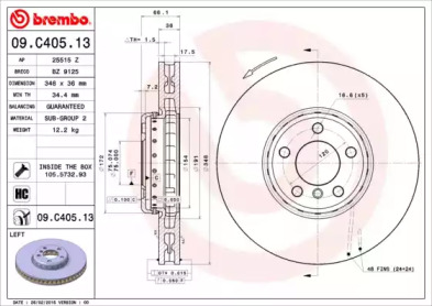 BREMBO 09.C405.13