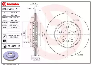 BREMBO 09.C409.13