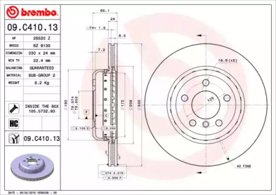 BREMBO 09.C410.13