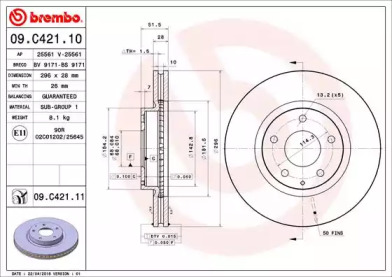 BREMBO 09.C421.11