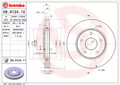 BREMBO 09.N124.11