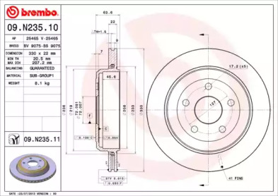 BREMBO 09.N235.11