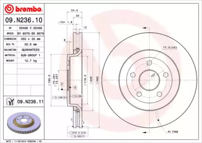 BREMBO 09.N236.11