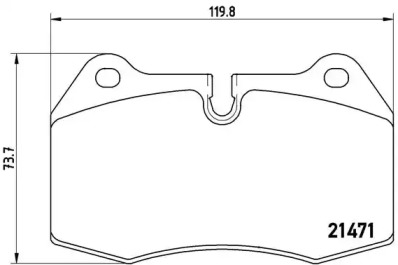 BREMBO P06 018