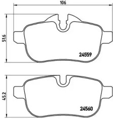 BREMBO P06062