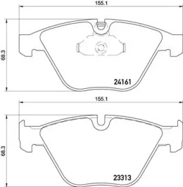 BREMBO P06 081