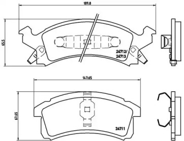 BREMBO P 07 004