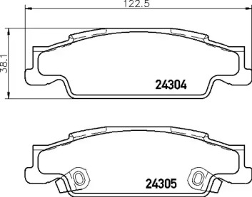 BREMBO P 09 007