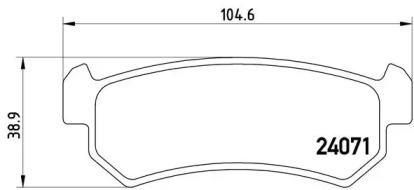 BREMBO P10 001