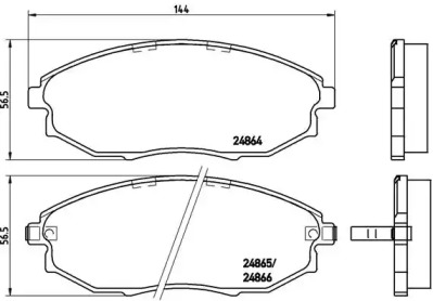 BREMBO P10 007