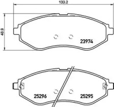 BREMBO P10 057