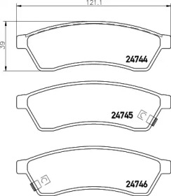 BREMBO P10 060