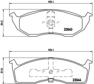 BREMBO P 11 008