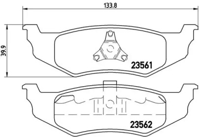 BREMBO P11 010