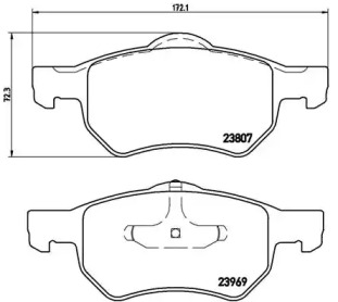 BREMBO P11 013