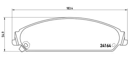 BREMBO P11 017