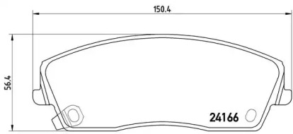 BREMBO P11 019