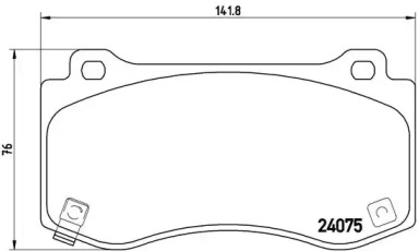 BREMBO P11 023