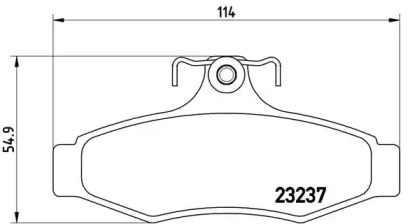 BREMBO P15 005