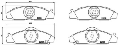 BREMBO P15 008