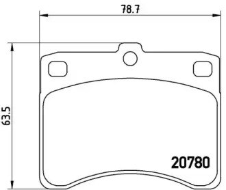 BREMBO P 16 003