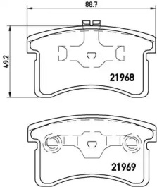 BREMBO P 16 006