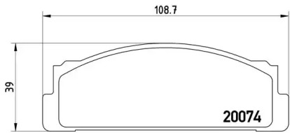 BREMBO P 23 002