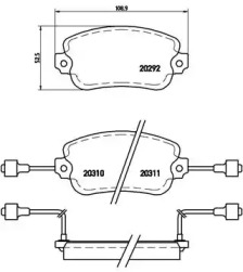 BREMBO P 23 007