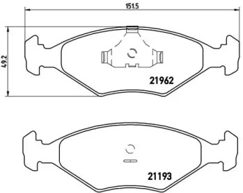 BREMBO P 23 055