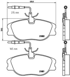 BREMBO P23 061